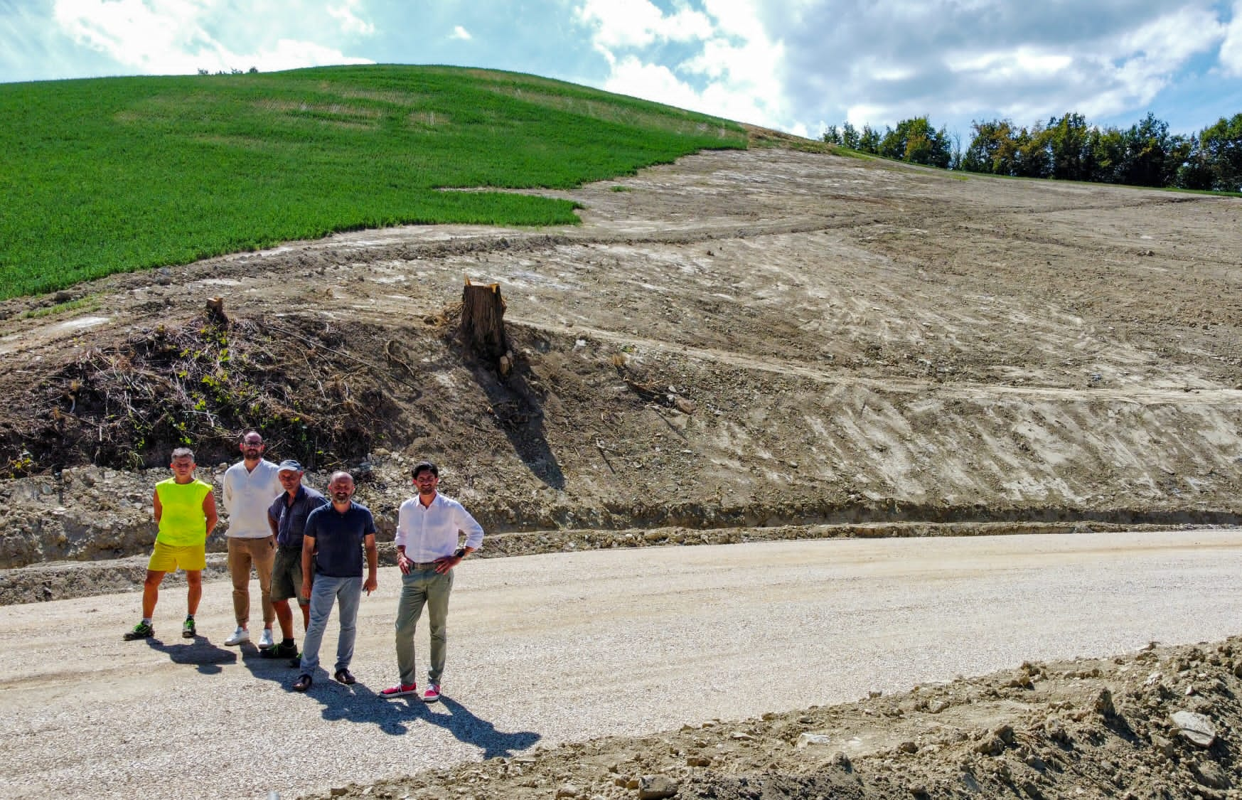 A 85 giorni dall’alluvione riapre la provinciale 26 del Carnaio