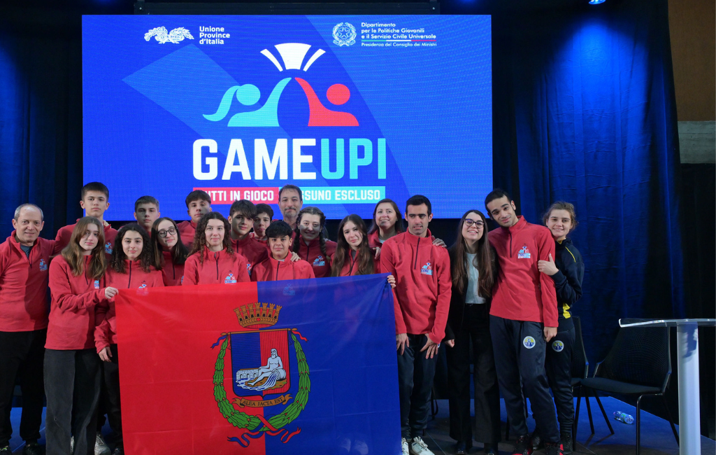 "GAME UPI" LA DELEGAZIONE DELLA PROVINCIA DI FORLI'-CESENA ALL'EVENTO CONCLUSIVO DELL'INIZIATIVA A ROMA